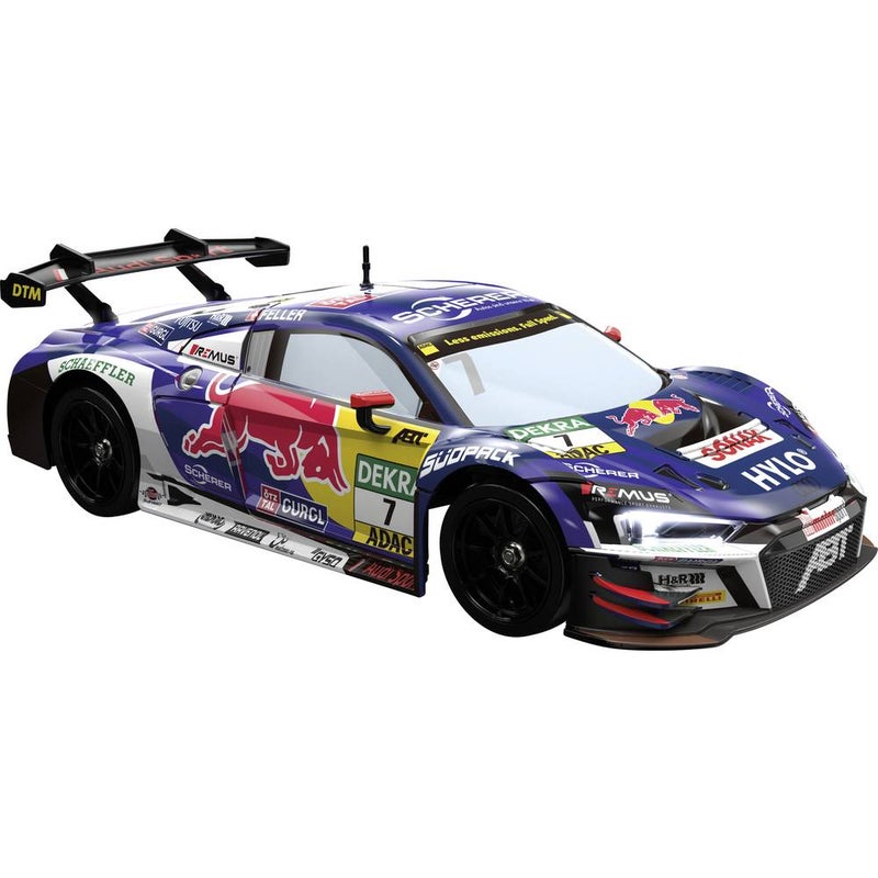 Carrera سيارة Carrera Red Bull Racing Audi R8 LMS GT3 Evo II البخارية (1:16، زرقاء) - Image 2
